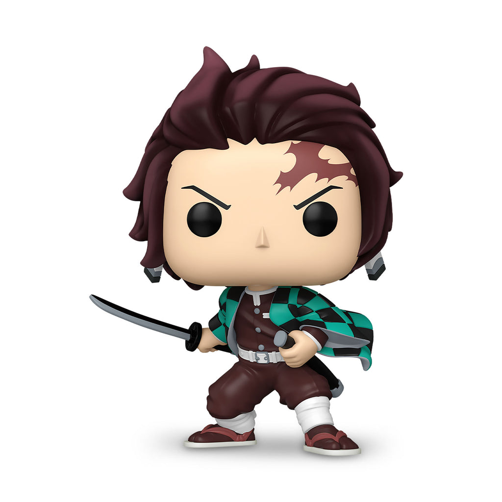 Produktbild Demon Slayer - Tanjiro Funko Pop Jumbo Figur