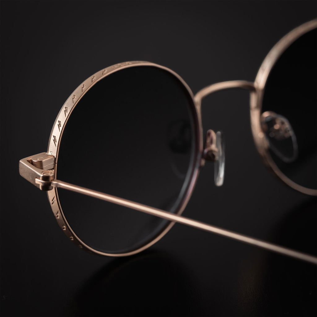 Produktbild Harry Potter goldfarbene Sonnenbrille für Kinder