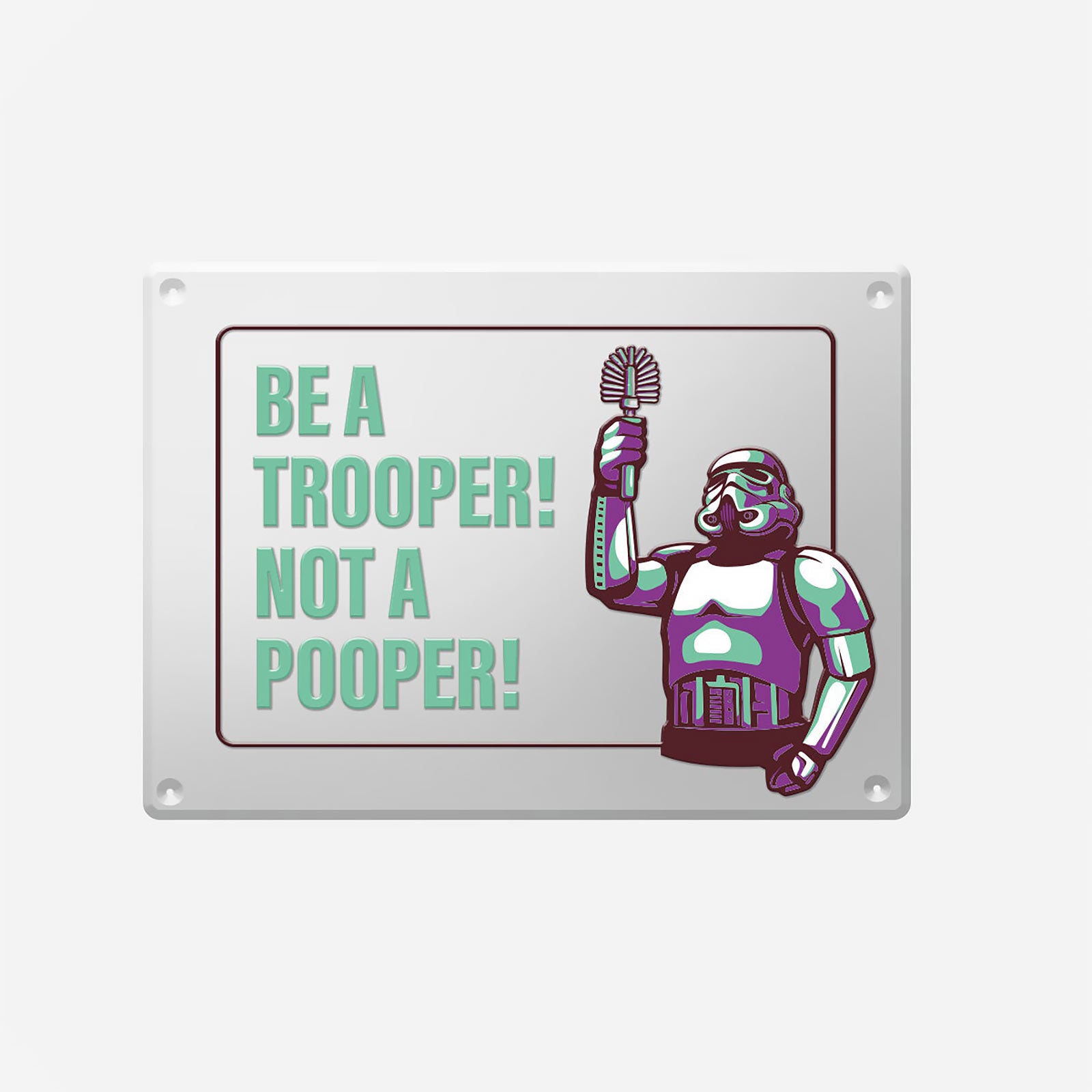 Produktbild Original Stormtrooper Metallschild