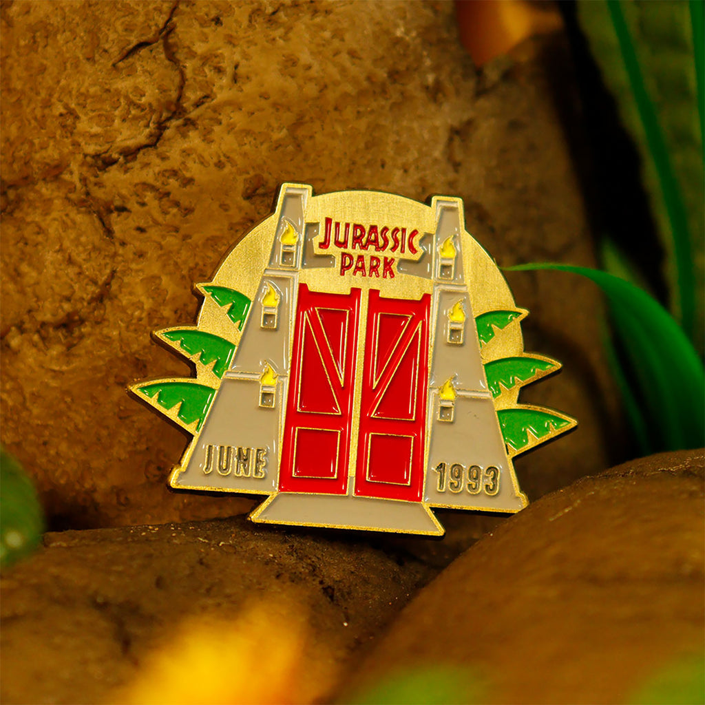 Produktbild Jurassic Park - Medaillon und Pin Geschenkbox limitiert