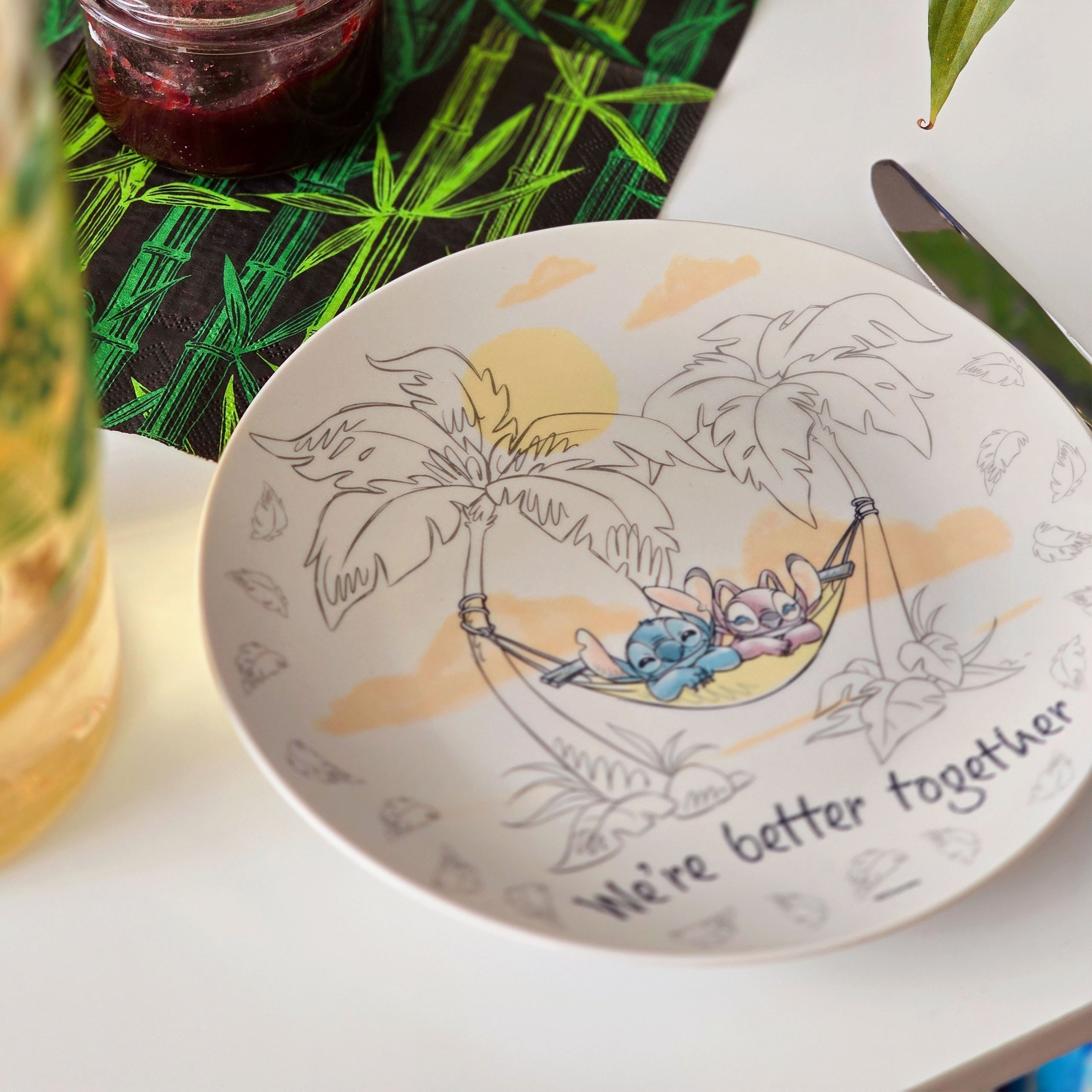 Produktbild Stitch Ohana Tellerset - Lilo & Stitch