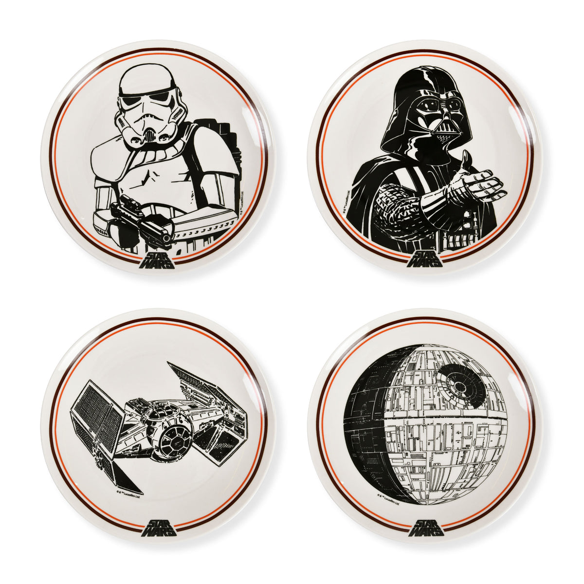 Produktbild Star Wars - Dark Side Tellerset