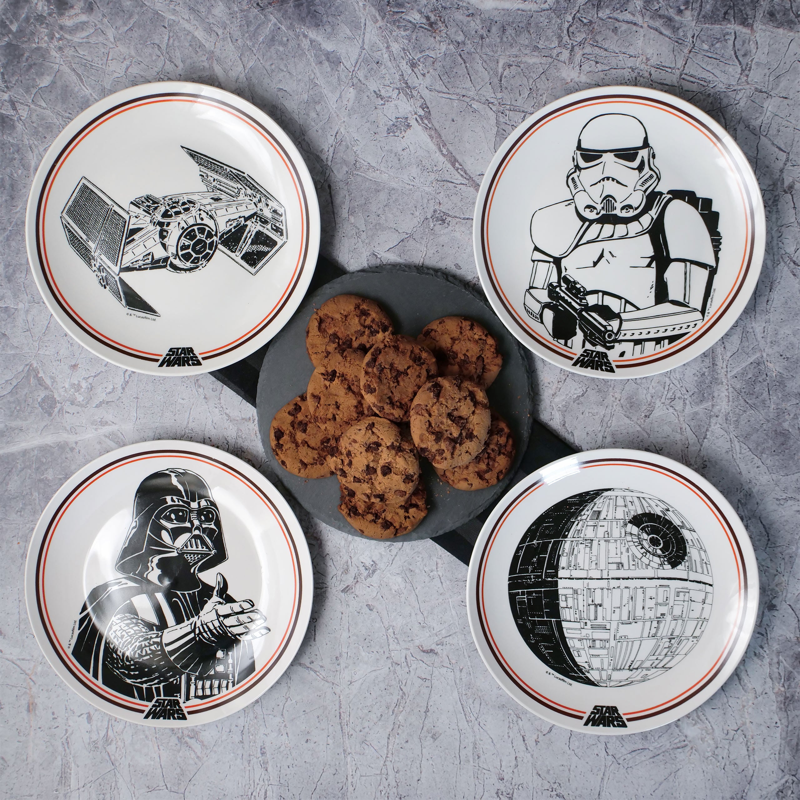 Produktbild Star Wars - Dark Side Tellerset
