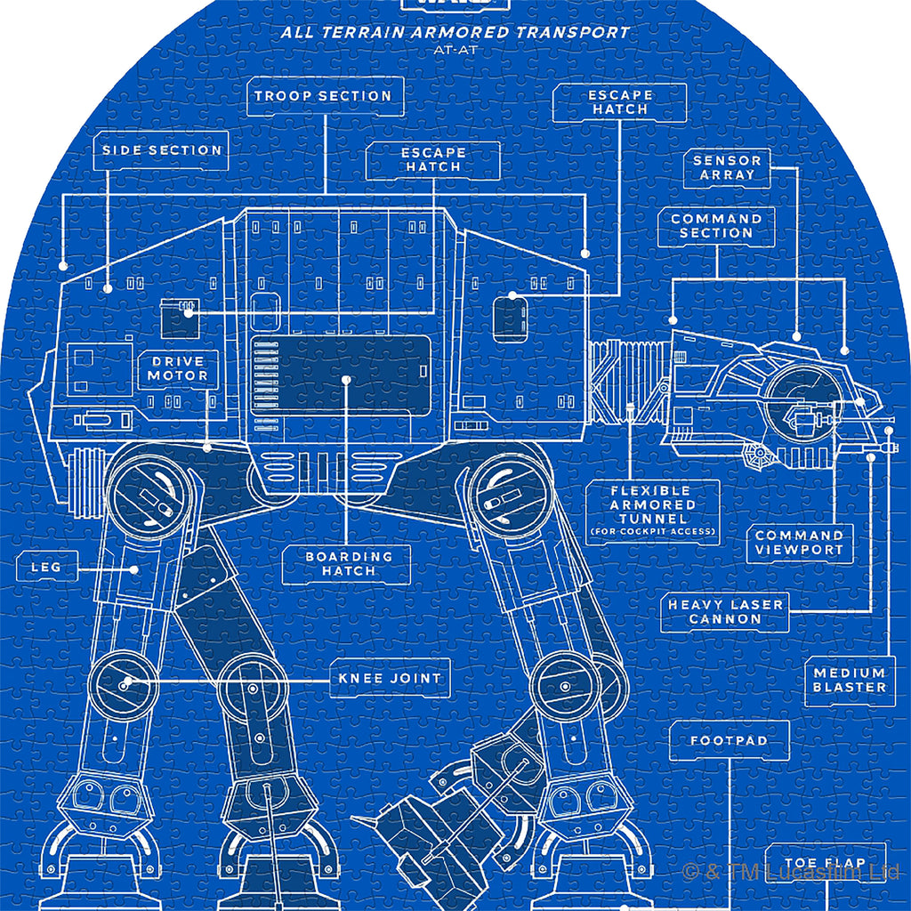 Produktbild Star Wars - AT-AT Puzzle