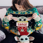 Produktbild Grogu mit Mando Strickpullover - Star Wars The Mandalorian