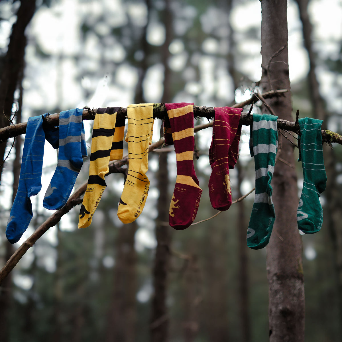 Produktbild Harry Potter - Gryffindor Overknee Strümpfe 2er Set
