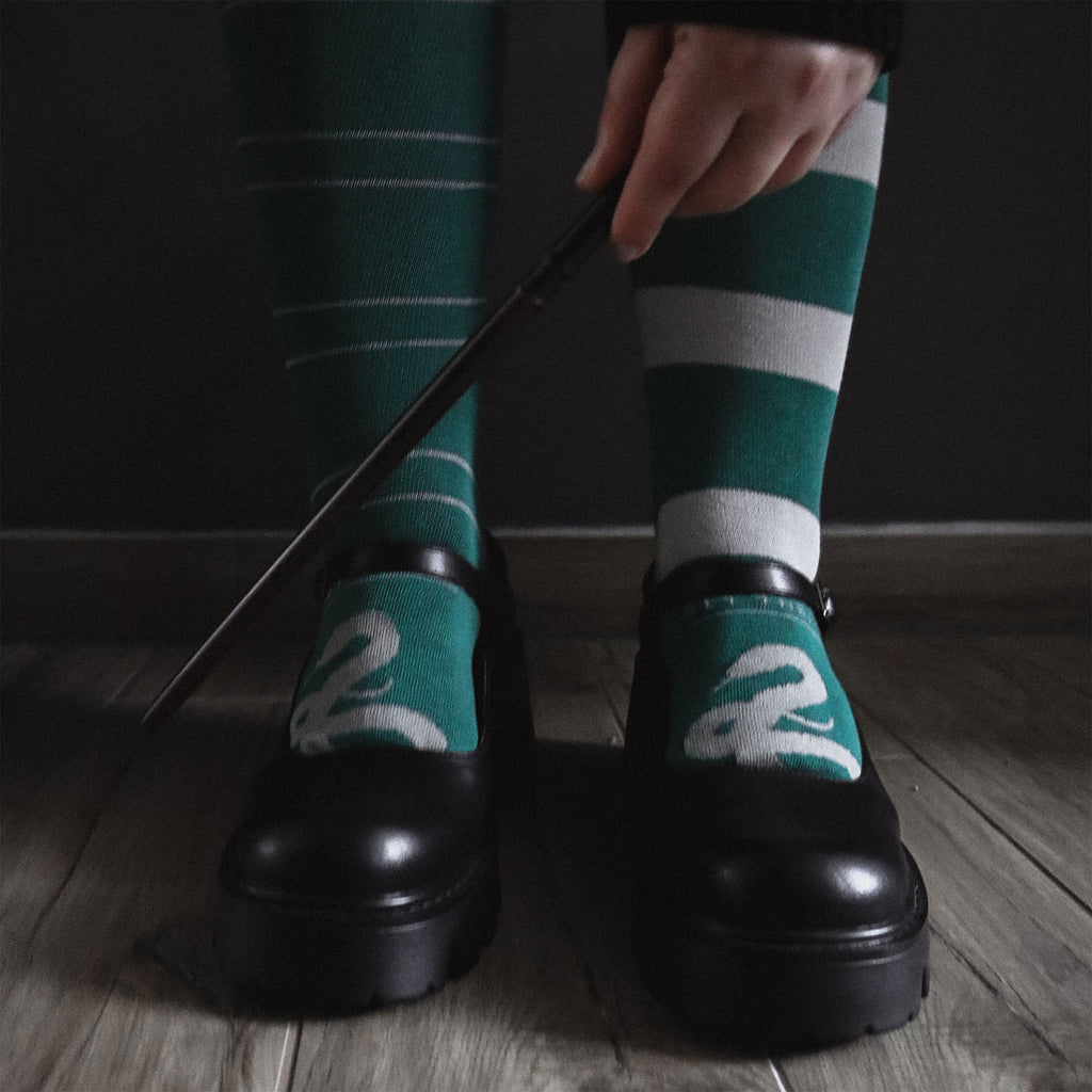 Product image Harry Potter - Slytherin Overknee Socks 2-Pack
