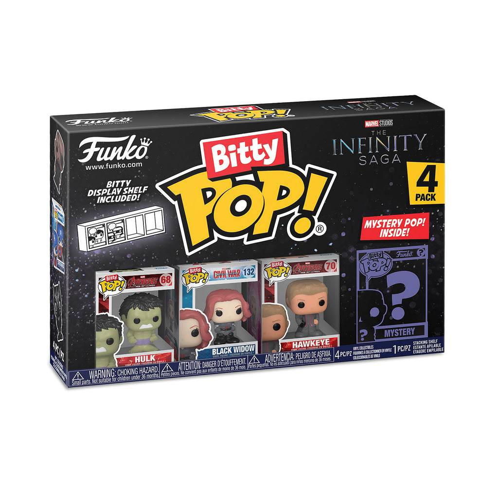Produktbild Marvel - Funko Bitty Pop 4er Figuren Set Serie 3