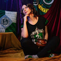 Produktbild Slytherin Wappen Pyjama schwarz - Harry Potter