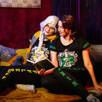 Produktbild Slytherin Wappen Pyjama schwarz - Harry Potter