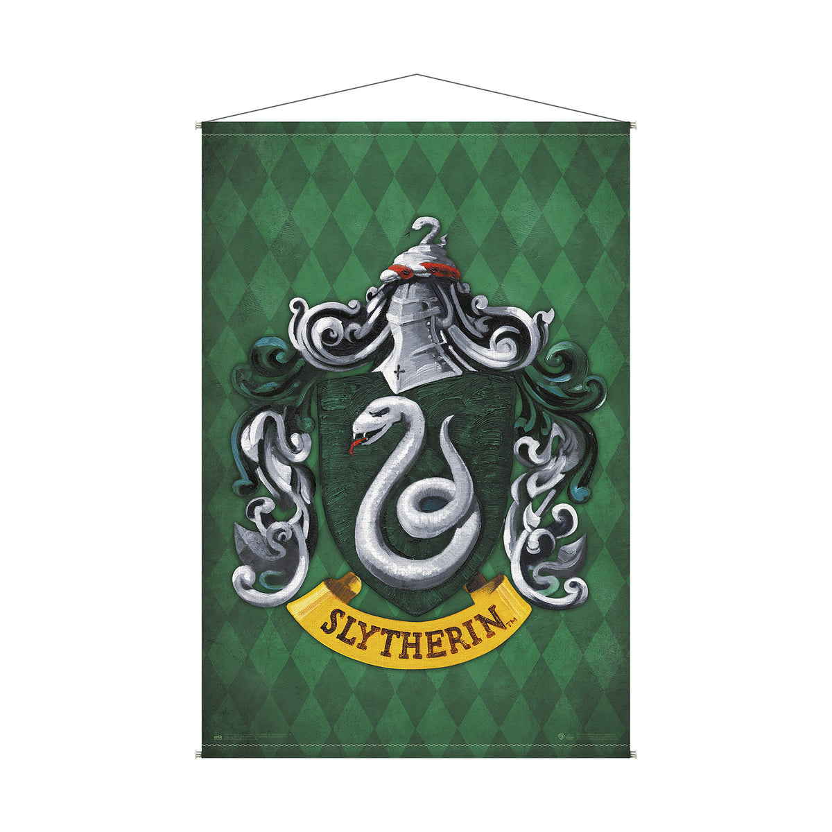 Produktbild Harry Potter - Slytherin Wall Scroll