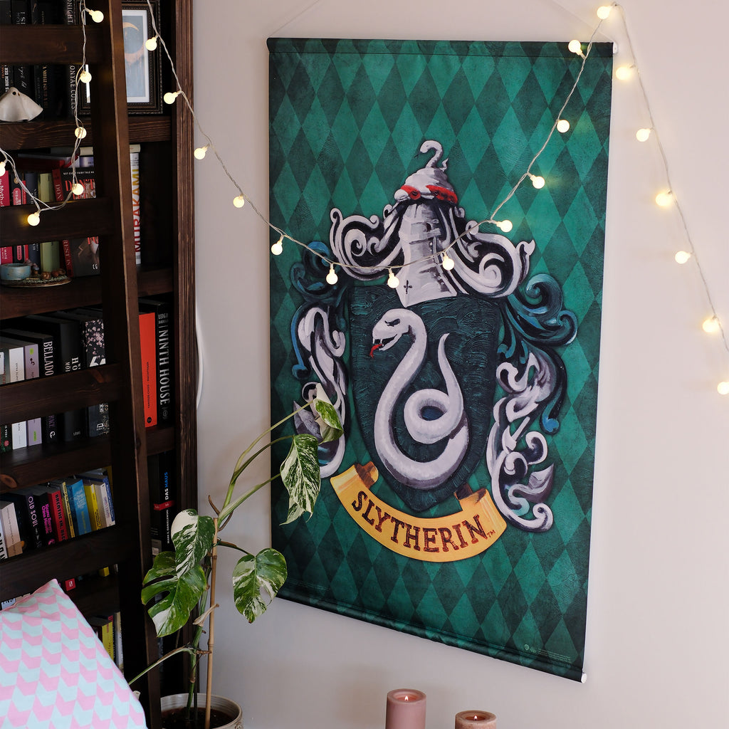Produktbild Harry Potter - Slytherin Wall Scroll