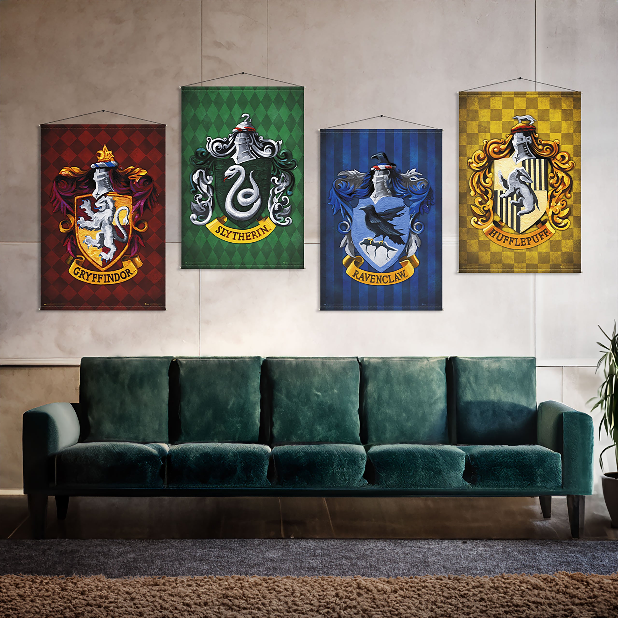 Produktbild Harry Potter - Hufflepuff Wall Scroll