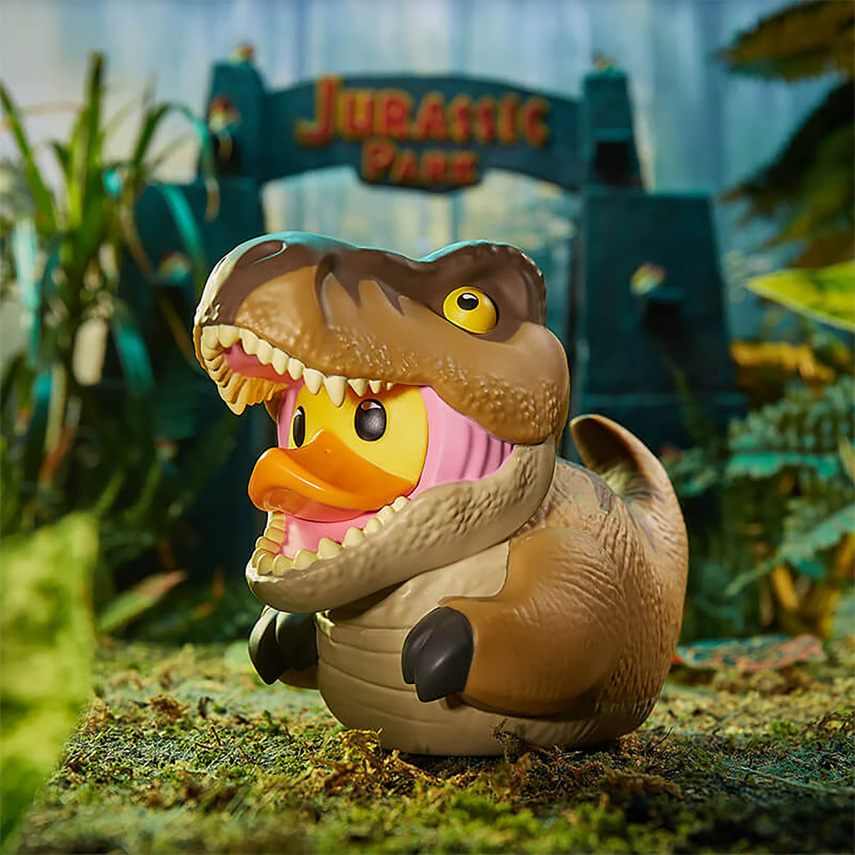 Produktbild Jurassic Park - T-Rex First Edition TUBBZ Deko Ente