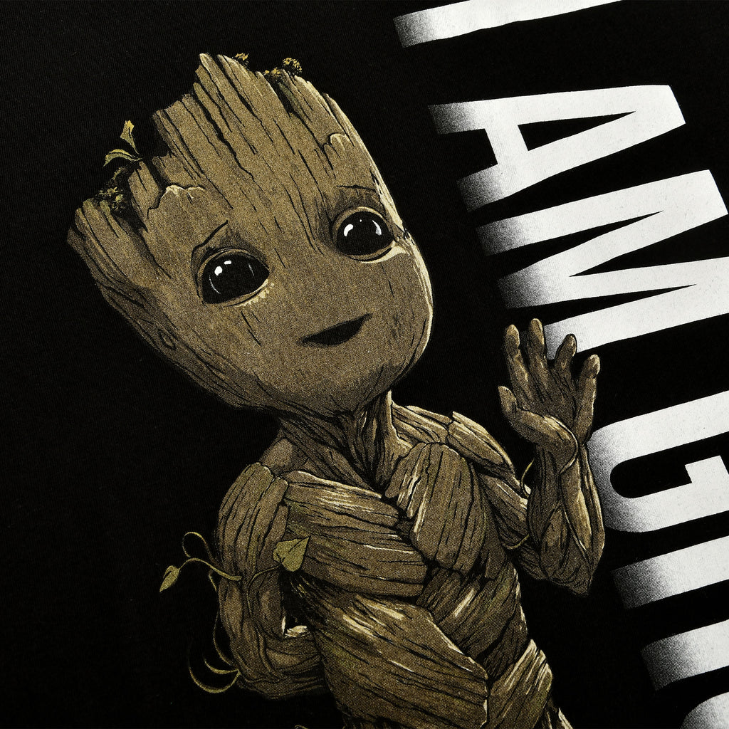 Produktbild Guardians of the Galaxy - I Am Groot Portrait T-Shirt schwarz