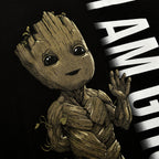 Produktbild Guardians of the Galaxy - I Am Groot Portrait T-Shirt schwarz