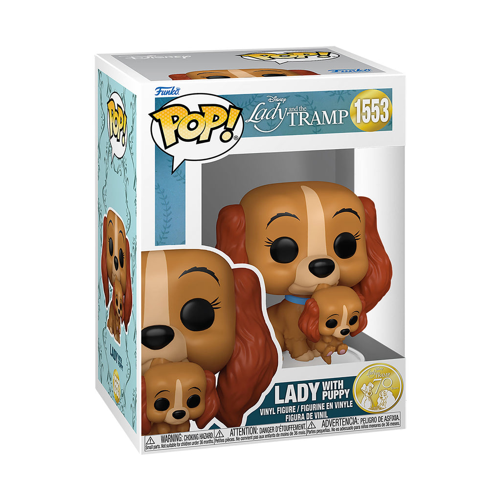 Produktbild Susi und Strolch - Susi mit Welpe Funko Pop Figur