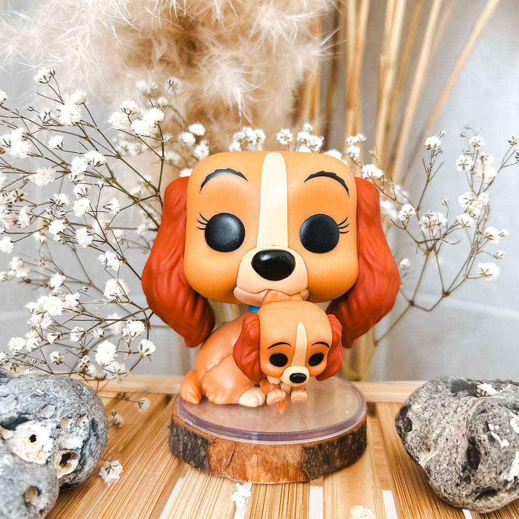 Produktbild Susi und Strolch - Susi mit Welpe Funko Pop Figur