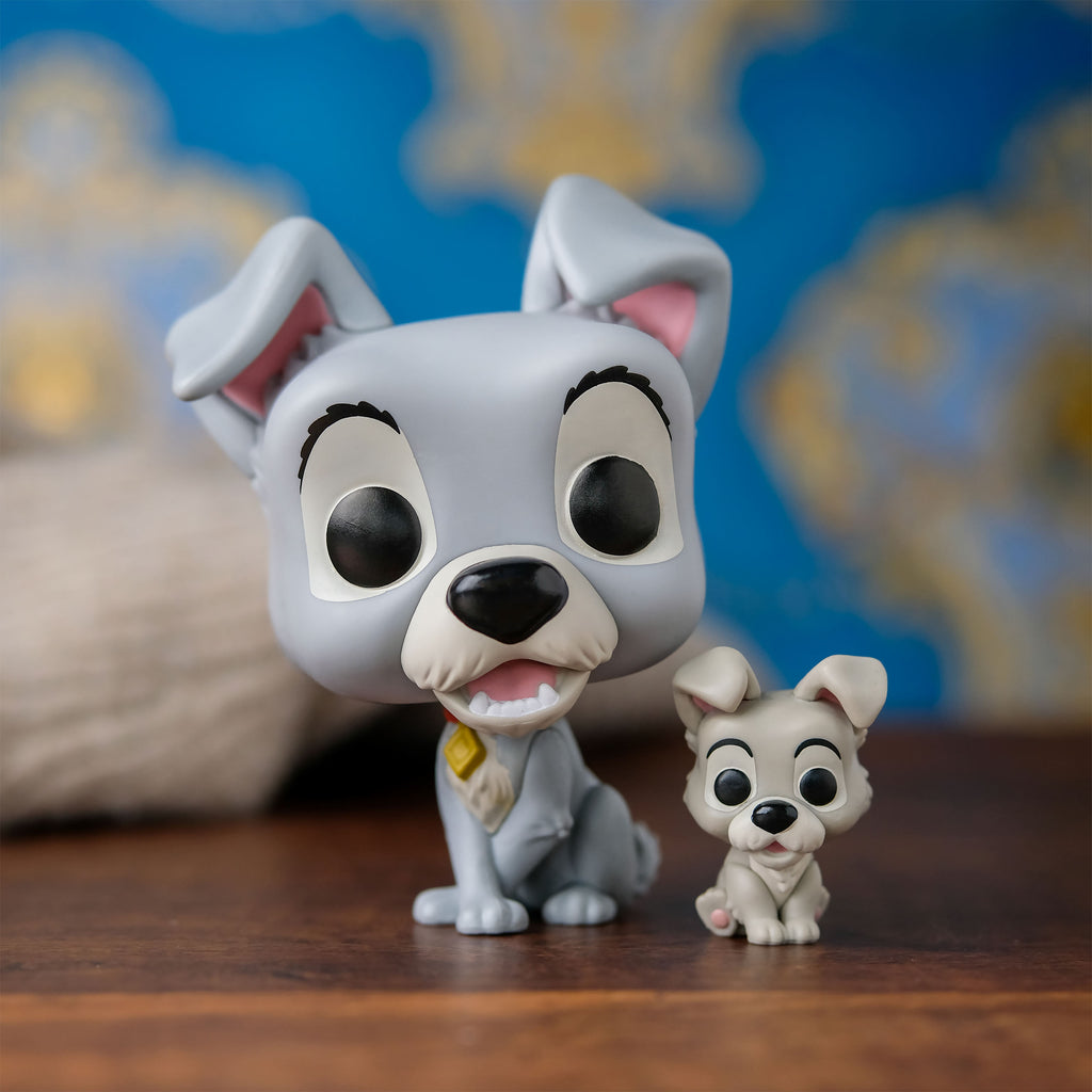 Produktbild Susi und Strolch - Strolch mit Welpe Funko Pop Figur