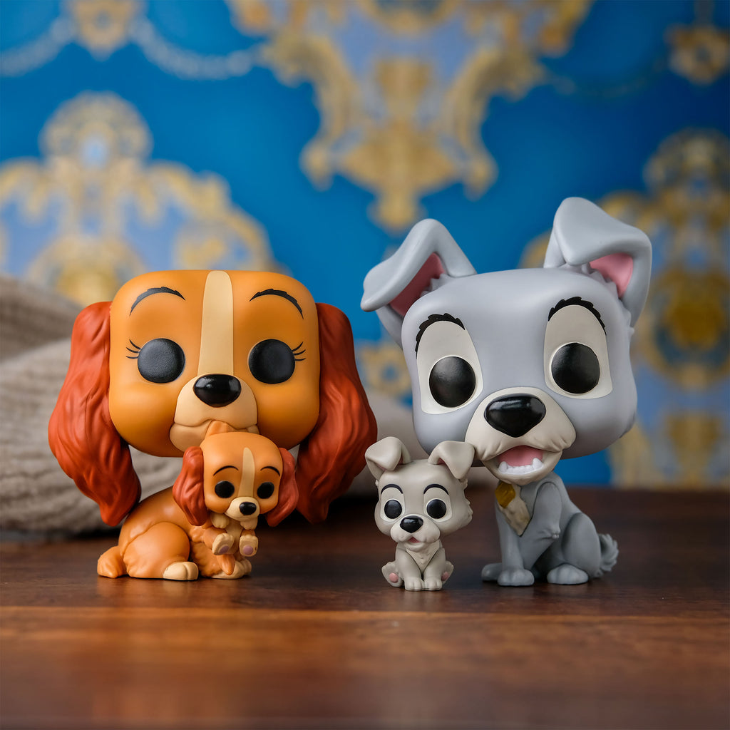 Produktbild Susi und Strolch - Strolch mit Welpe Funko Pop Figur