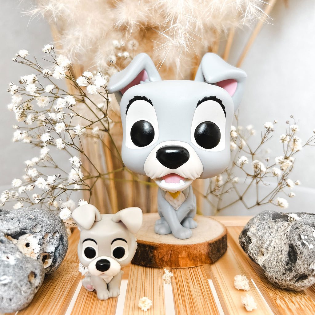 Produktbild Susi und Strolch - Strolch mit Welpe Funko Pop Figur
