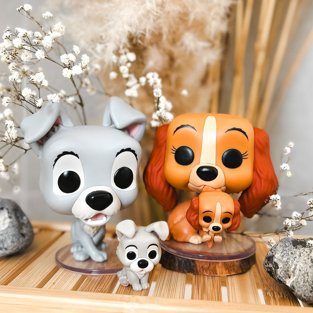 Produktbild Susi und Strolch - Strolch mit Welpe Funko Pop Figur