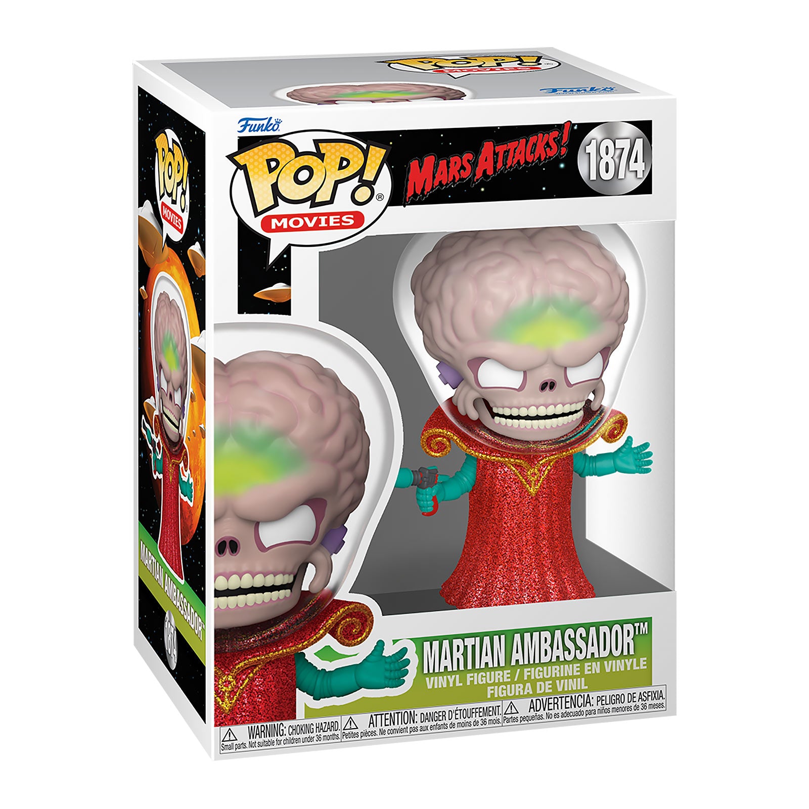 Produktbild Mars Attacks - Martian Ambassador Funko Pop Figur