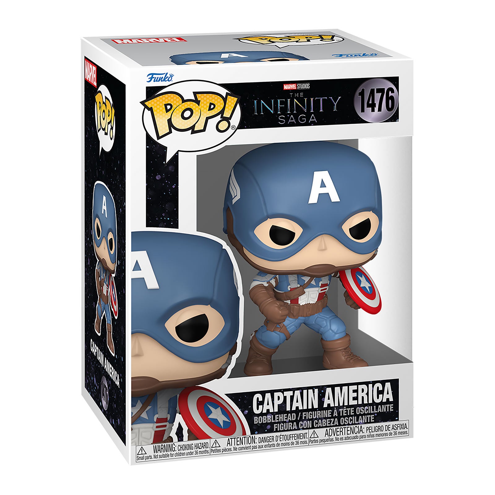 Produktbild Captain America - The First Avenger Funko Pop Wackelkopf-Figur