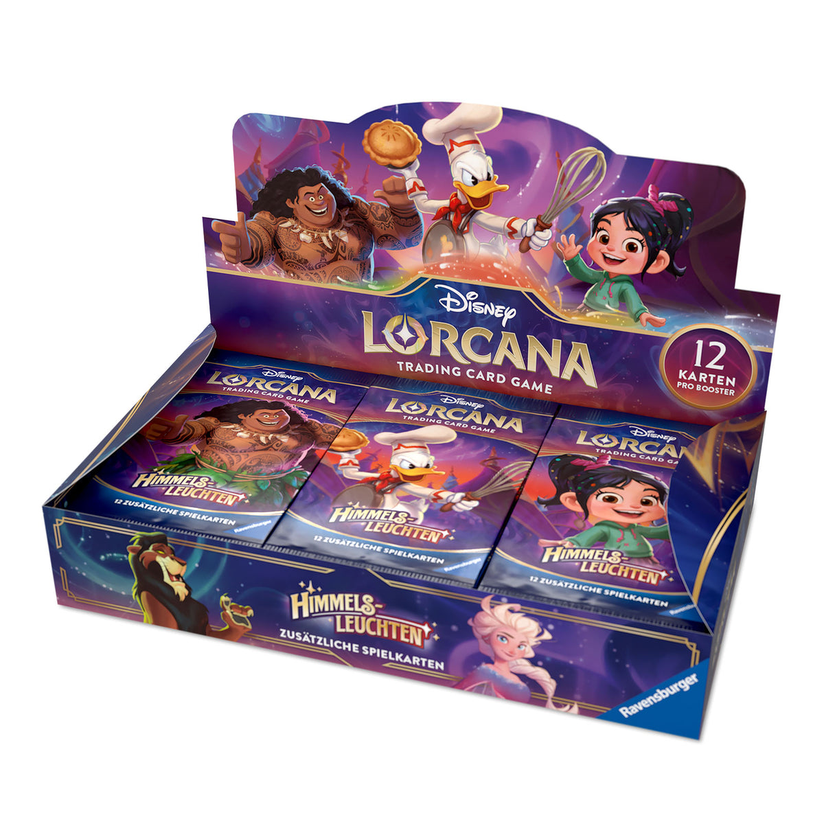 Produktbild Disney Lorcana Booster Display - Himmelsleuchten Trading Card Game
