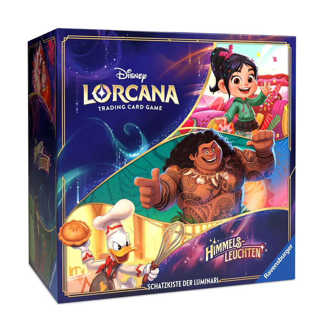 Produktbild Disney Lorcana Schatzkiste der Luminari - Himmelsleuchten Trading Card Game