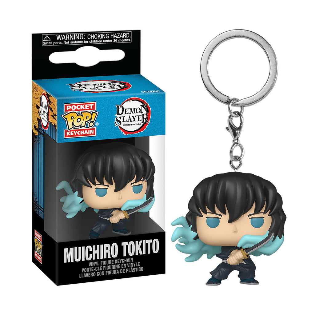 Produktbild Demon Slayer - Muichiro (Attack) Funko Pop Schlüsselanhänger