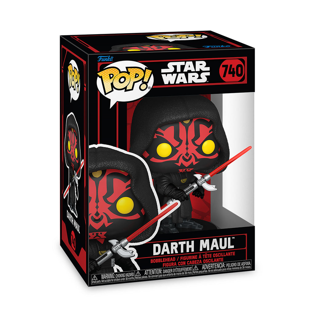 Produktbild Star Wars - Darth Maul Funko Pop Wackelkopf-Figur