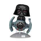 Produktbild Star Wars - Darth Vader mit Starfighter Funko Pop Wackelkopf-Figur