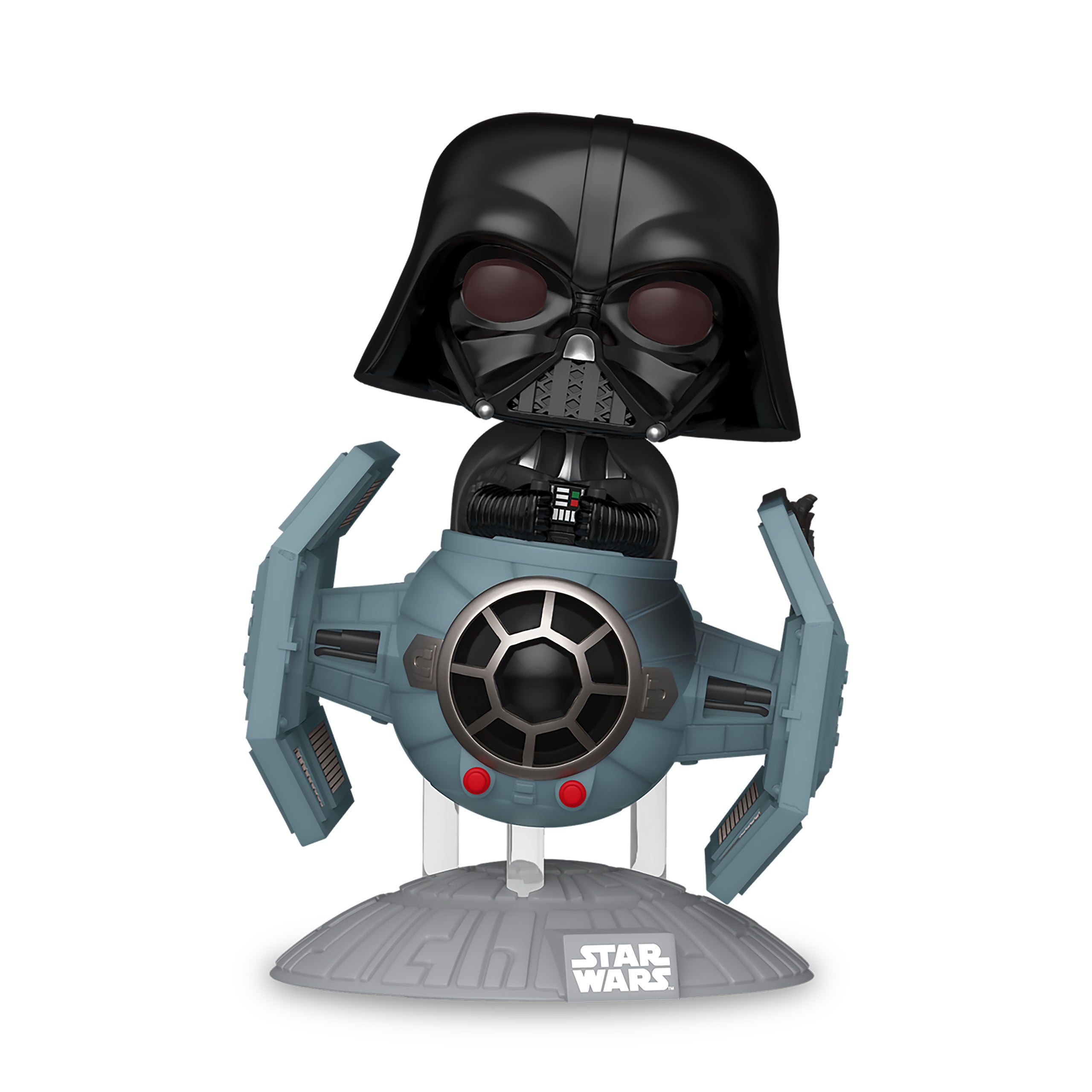 Produktbild Star Wars - Darth Vader mit Starfighter Funko Pop Wackelkopf-Figur