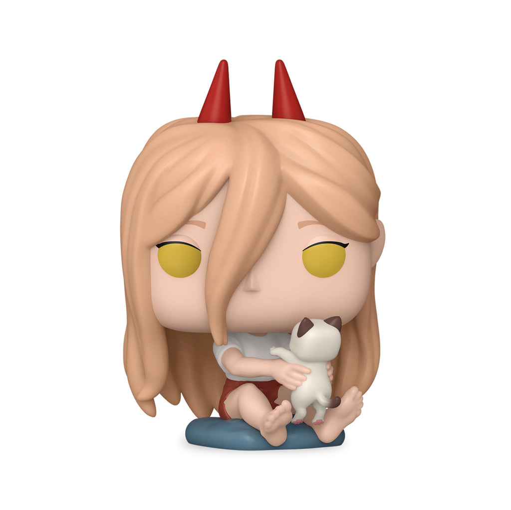 Produktbild Chainsaw Man - Power mit Meowy Funko Pop Figur