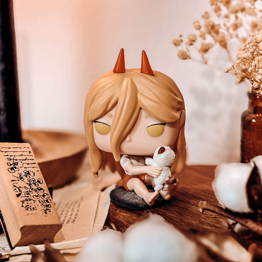 Produktbild Chainsaw Man - Power mit Meowy Funko Pop Figur