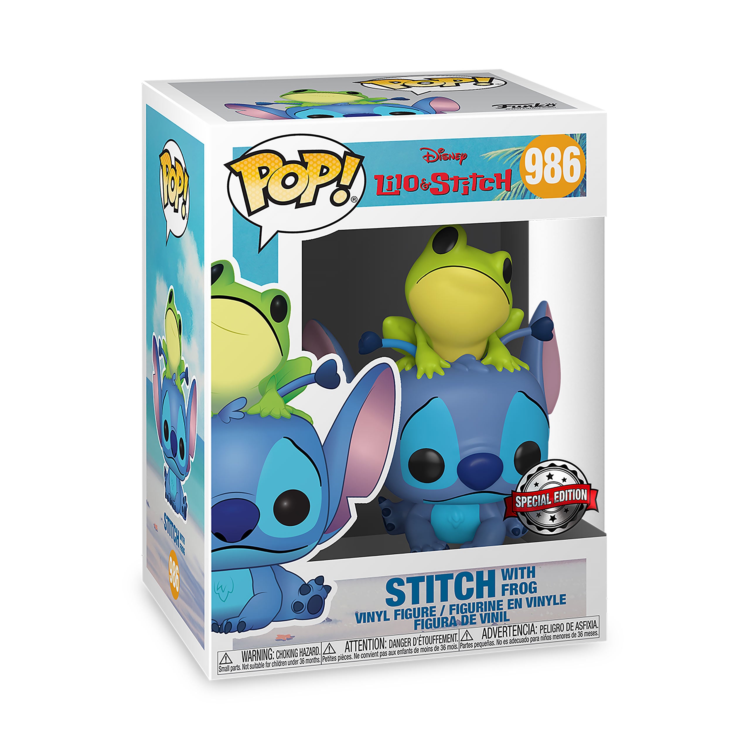 Product image Stitch with Frog Funko Pop Figure - Lilo & Stitch
