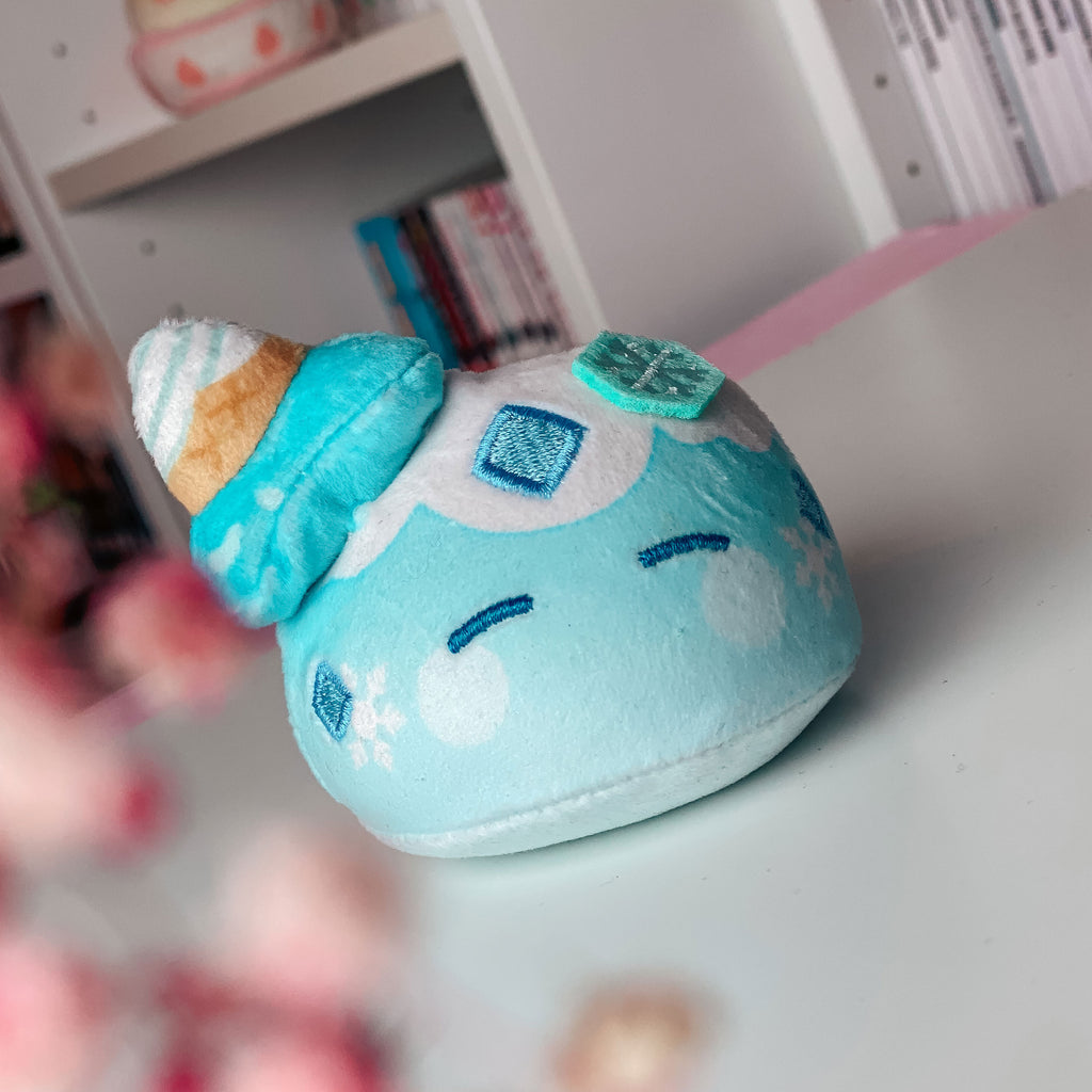 Produktbild Genshin Impact - Kryo Slime Ice Cream Style Plüschfigur