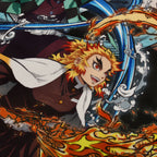 Produktbild Demon Slayer - Group Flauschdecke
