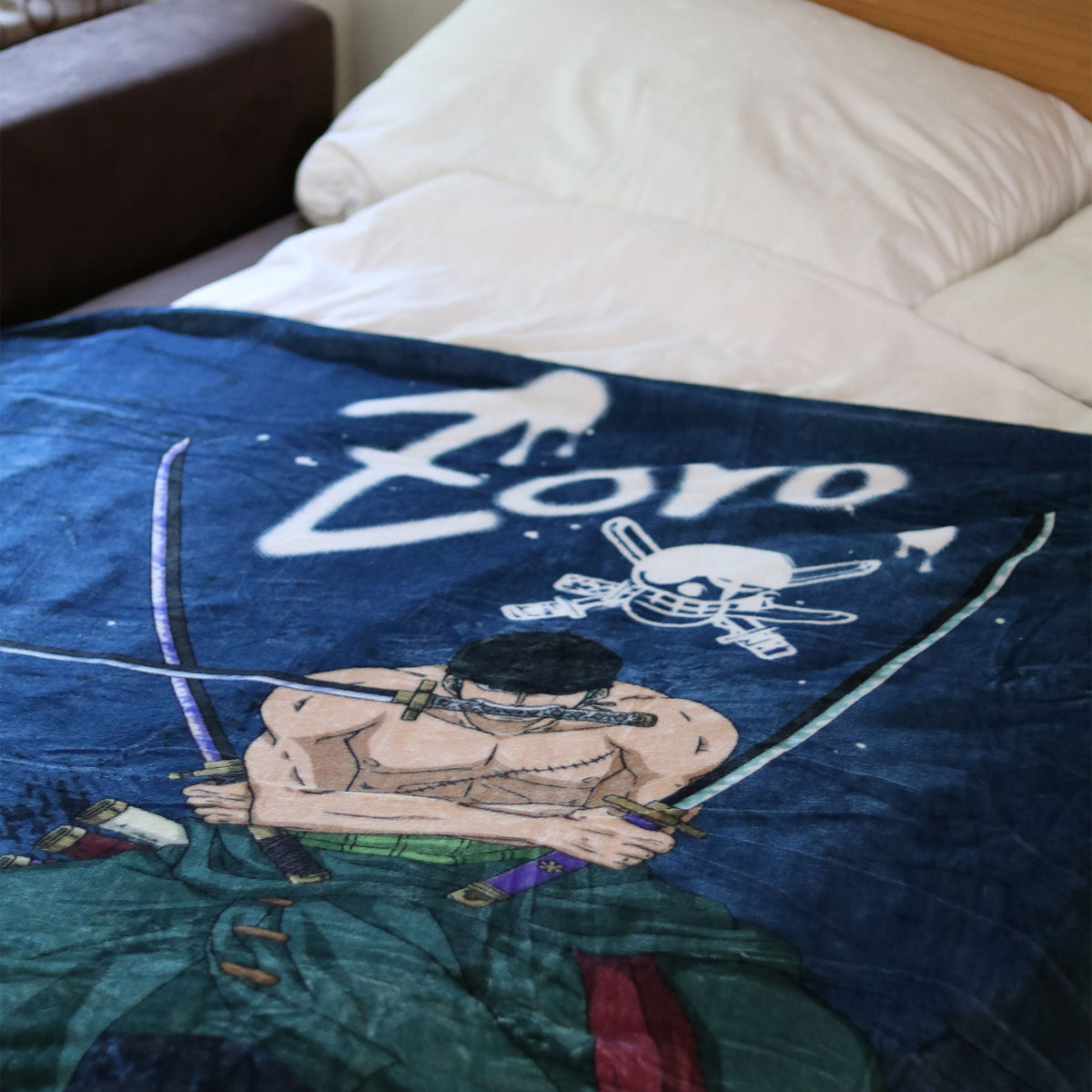 Produktbild One Piece - Roronoa Zoro Flauschdecke