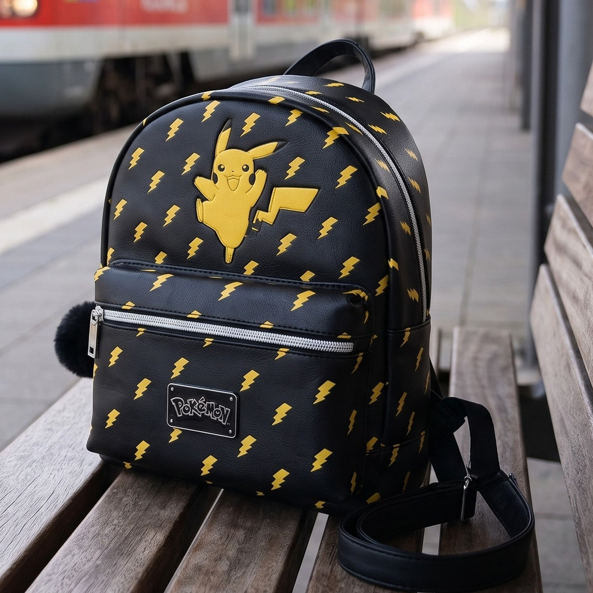 Produktbild Pokemon - Pikachu Lightning Mini Rucksack schwarz