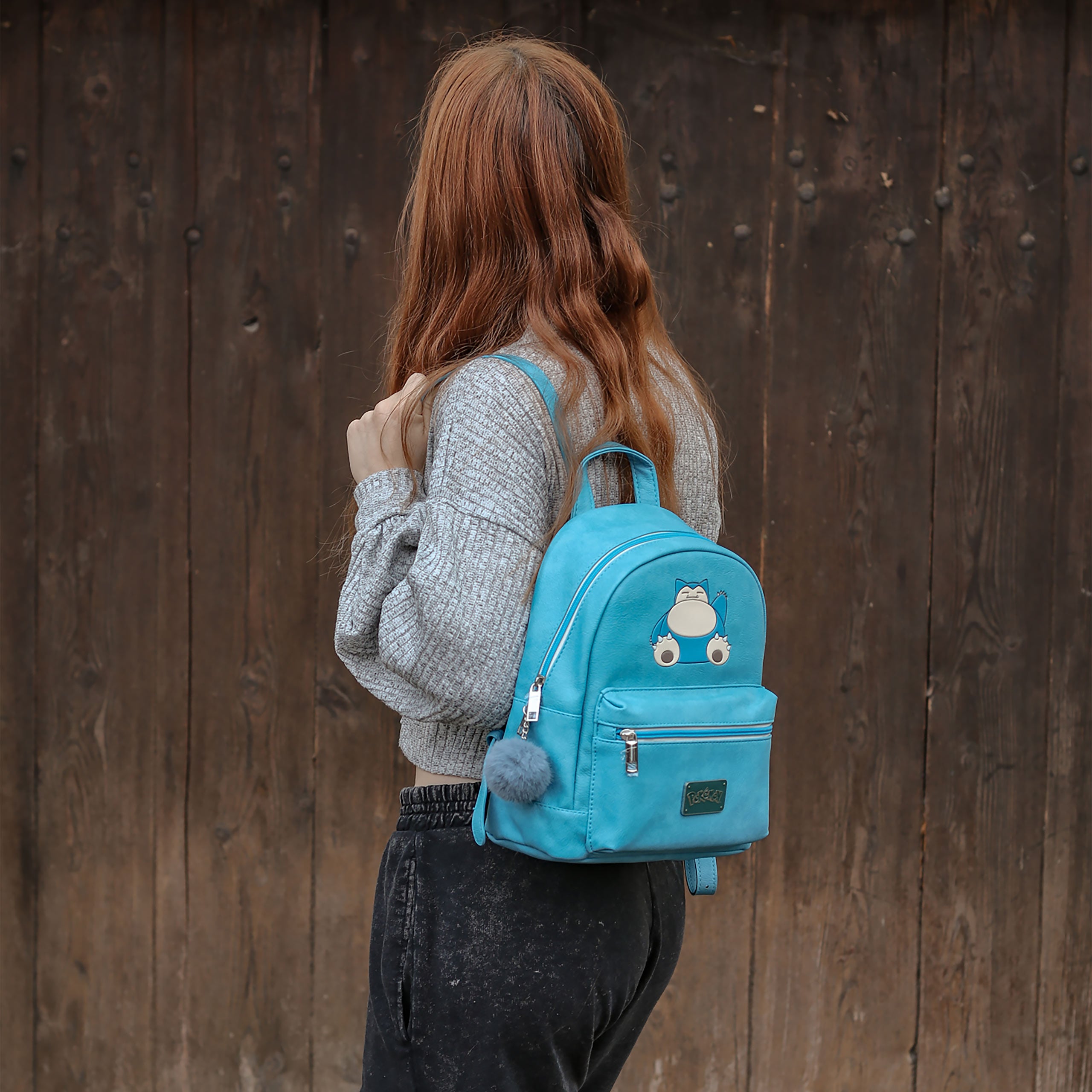 Product image Pokemon - Sleeping Snorlax Mini Backpack Blue