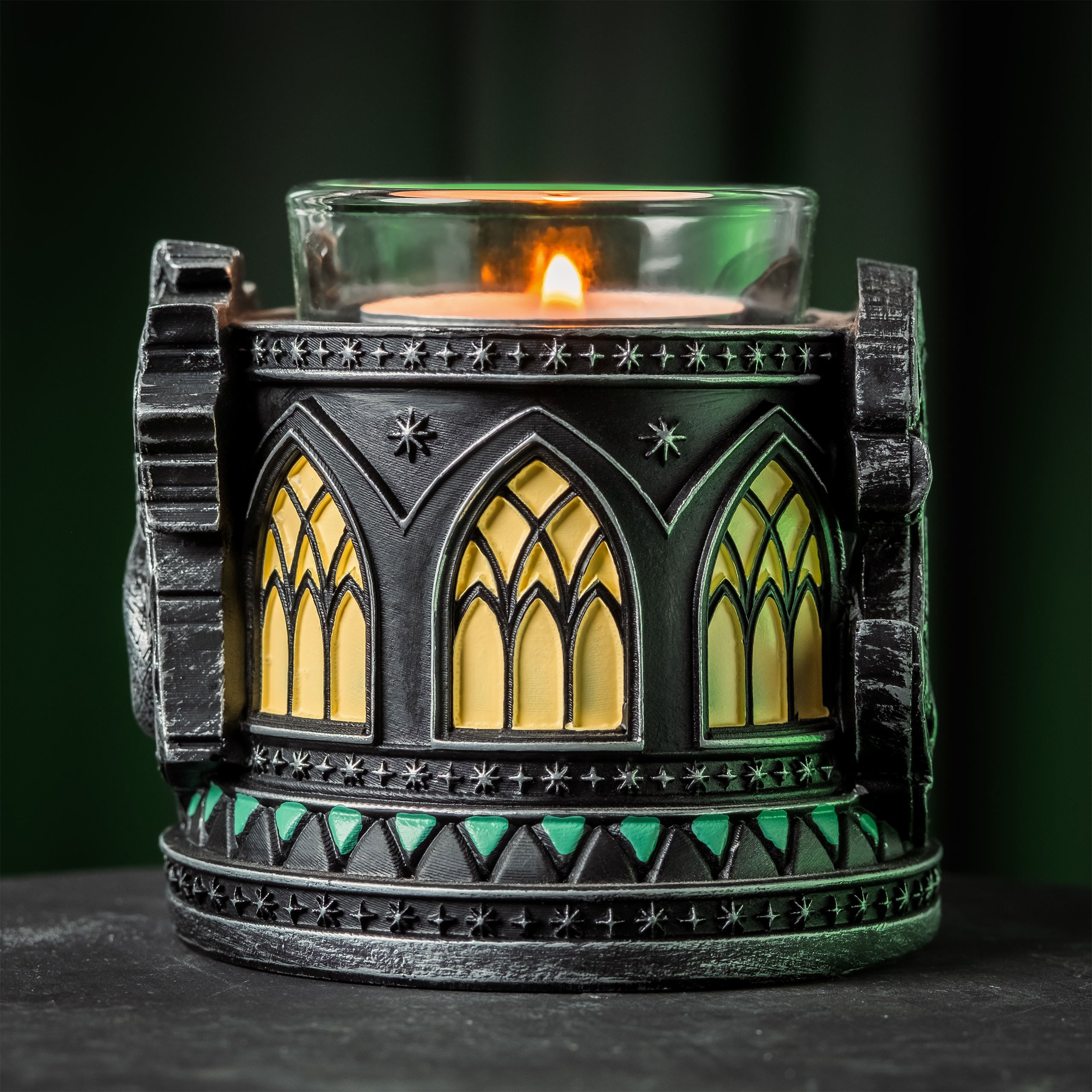 Produktbild Slytherin Teelichthalter - Harry Potter