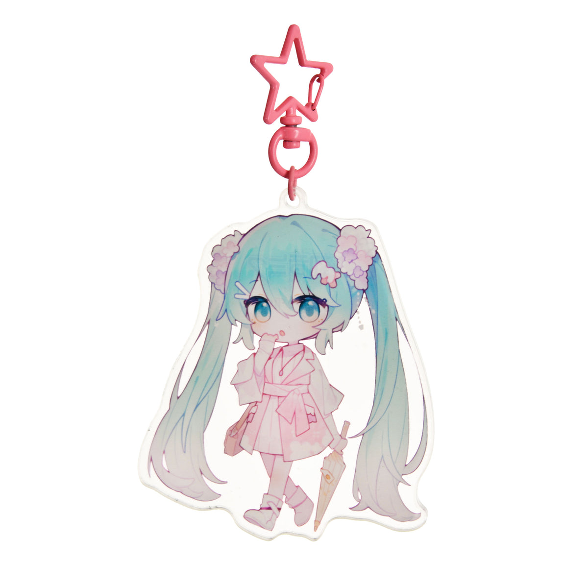 Produktbild Hatsune Miku - Kawaii Summer Time Acryl Schlüsselanhänger