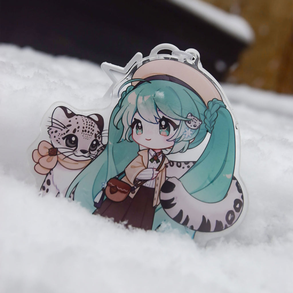 Produktbild Hatsune Miku - Kawaii Winter Time Acryl Schlüsselanhänger