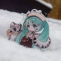 Produktbild Hatsune Miku - Kawaii Winter Time Acryl Schlüsselanhänger