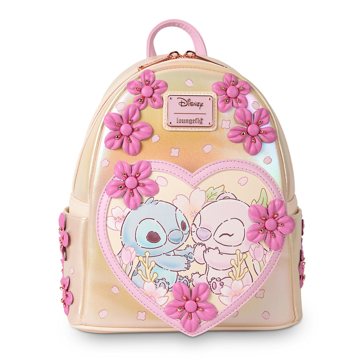 Produktbild Lilo & Stitch - Angel und Stitch Blüten Mini Rucksack