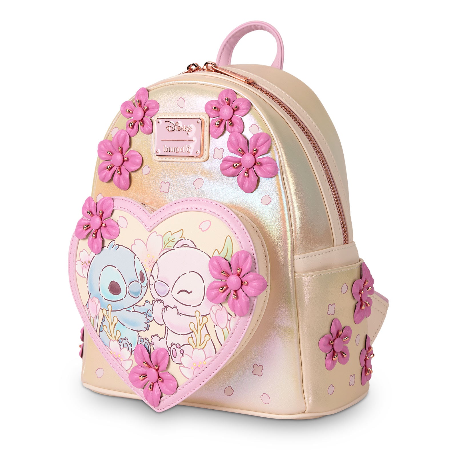Produktbild Lilo & Stitch - Angel und Stitch Blüten Mini Rucksack