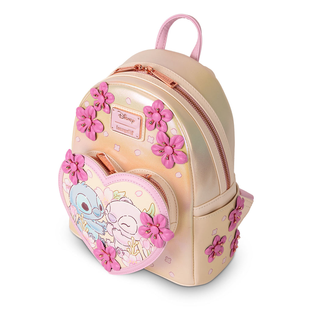 Produktbild Lilo & Stitch - Angel und Stitch Blüten Mini Rucksack