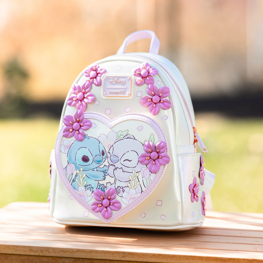 Produktbild Lilo & Stitch - Angel und Stitch Blüten Mini Rucksack